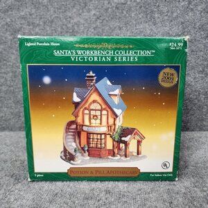 2001 Santa's Workbench Potion and Pill Apothecary Victorian Series Original Box